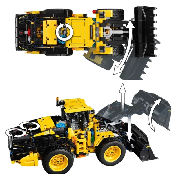 LEGO Technic 42209 Volvo L120 Electric Wheel Loader Set - Image 6