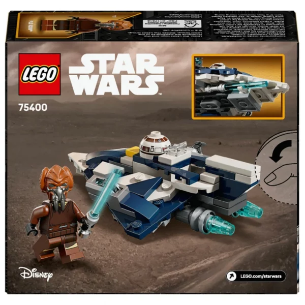LEGO Star Wars 75400 Plo Koon's Jedi Starfighter Microfighter Set - Image 4