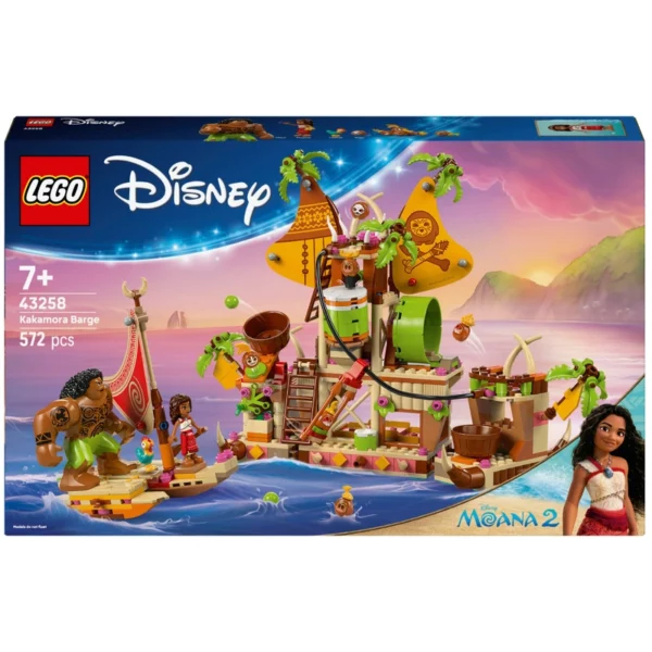 LEGO Disney 43258 Moana 2 Kakamora Barge Set - Image 2