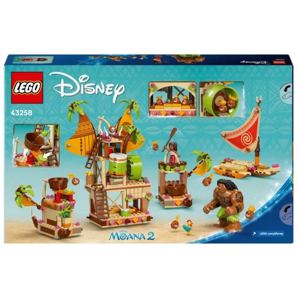 LEGO Disney 43258 Moana 2 Kakamora Barge Set