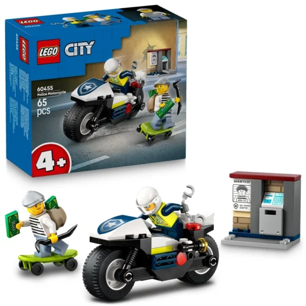 LEGO City 60455 Police Motorcycle Chase