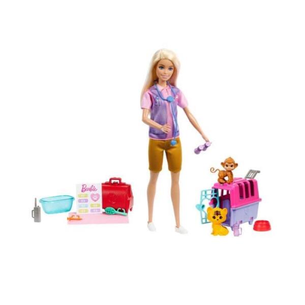 Barbie Animal Rescue & Recovery Doll Playset