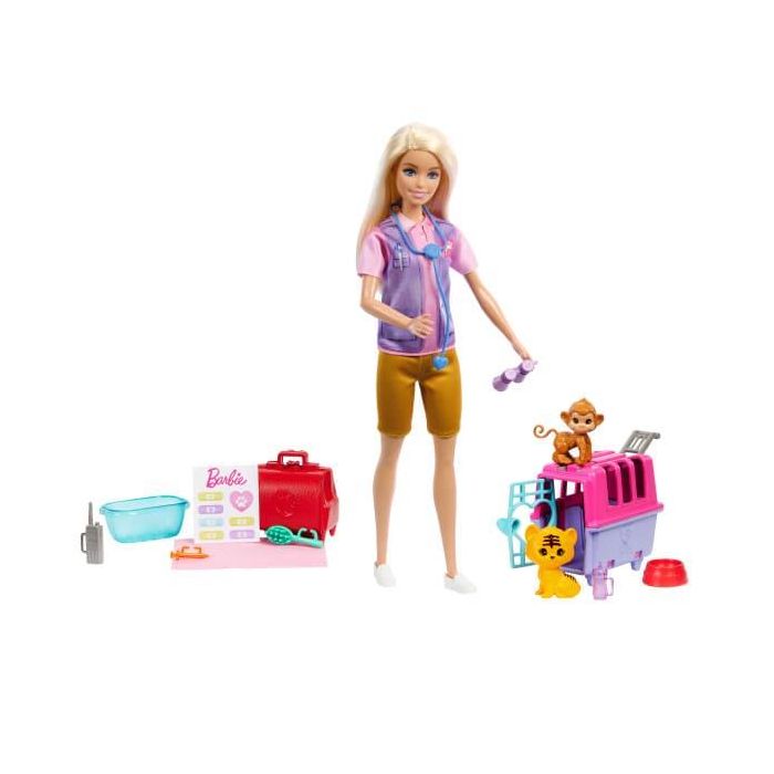 Barbie Animal Rescue & Recovery Doll Playset