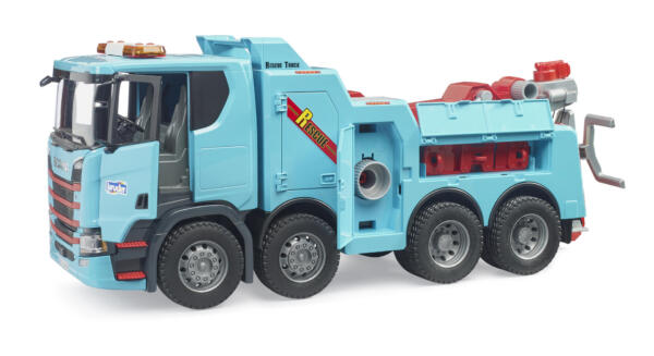 Bruder 1:16 Scania Super 560R Recovery and Towing Truck with light and sound module - Image 5