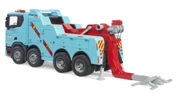 Bruder 1:16 Scania Super 560R Recovery and Towing Truck with light and sound module - Image 3