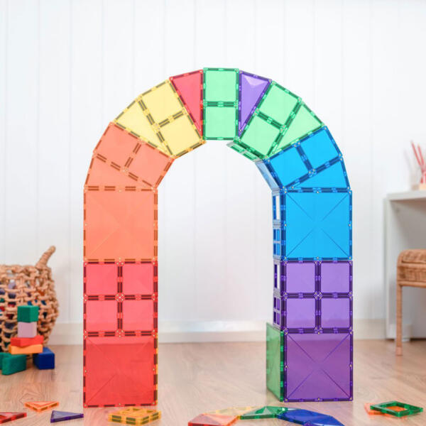 Connetix Magnetic Tiles - 60 Piece Pack - Image 5