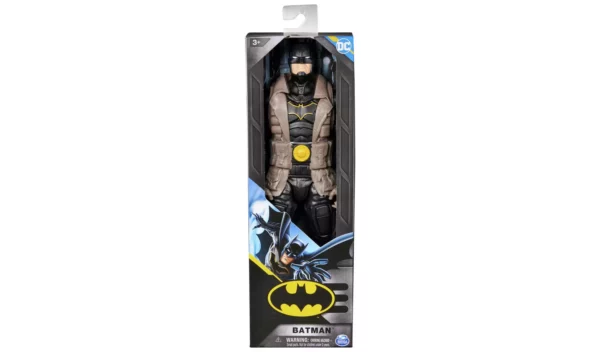 DC Comics Batman Action Figure with Brown Combat Jacket 30cm - Image 7