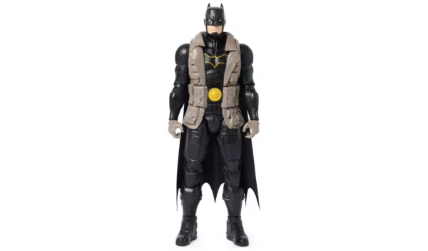 DC Comics Batman Action Figure with Brown Combat Jacket 30cm - Image 8