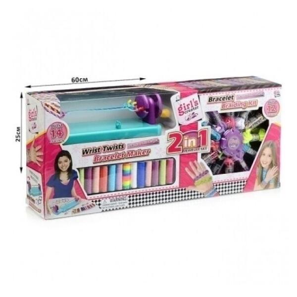 Girl's Creator Bracelet Braiding Kit