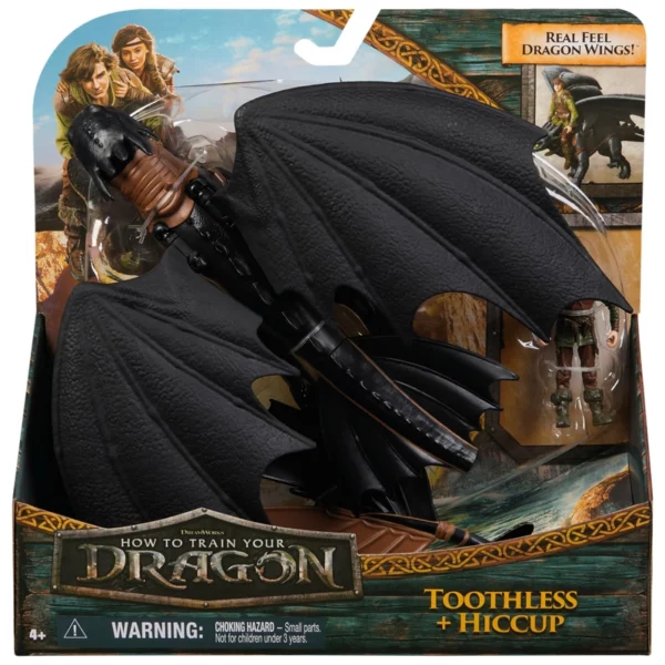 How to Train Your Dragon Action Figures Toothless & Hiccup 2 Pack - Image 6
