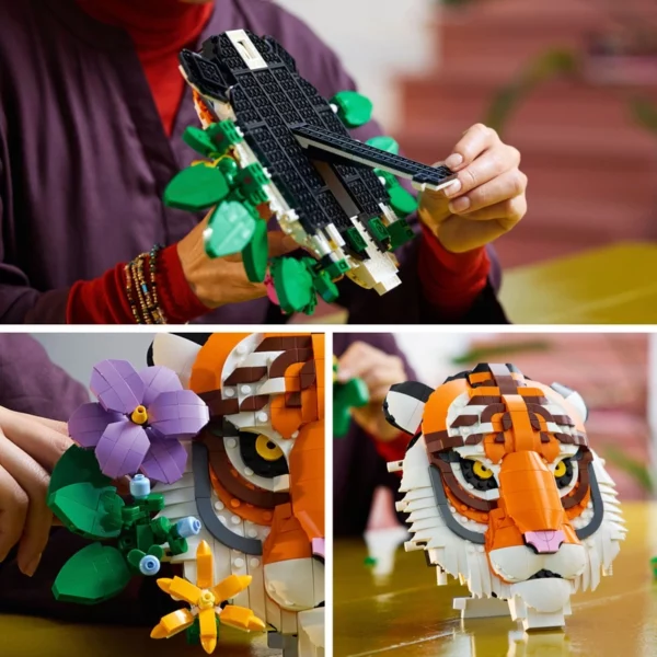 LEGO Art 31217 The Fauna Collection Tiger Set for Adults - Image 6
