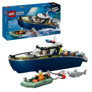 LEGO City 60456 Police Boat Chase Toy