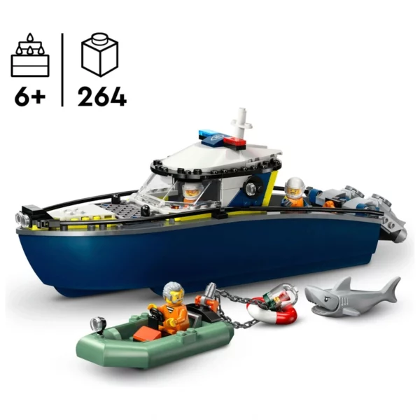 LEGO City 60465 Emergency Air Ambulance Plane Set - Image 5