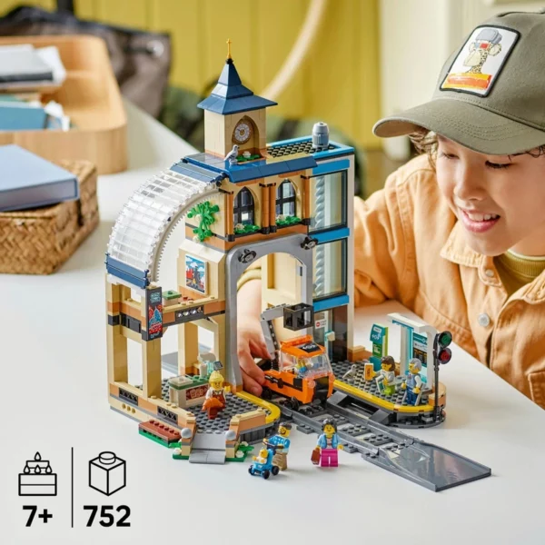 LEGO City 60469 Central Train Station Set - Image 2