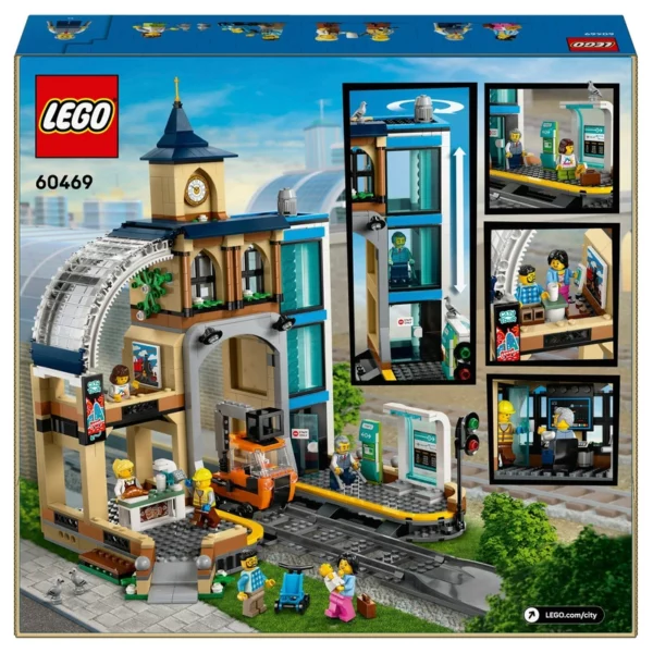 LEGO City 60469 Central Train Station Set - Image 7