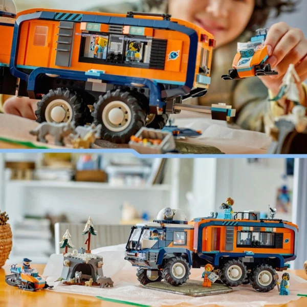 LEGO City 60471 Arctic Explorer Science Lab Truck Toy
