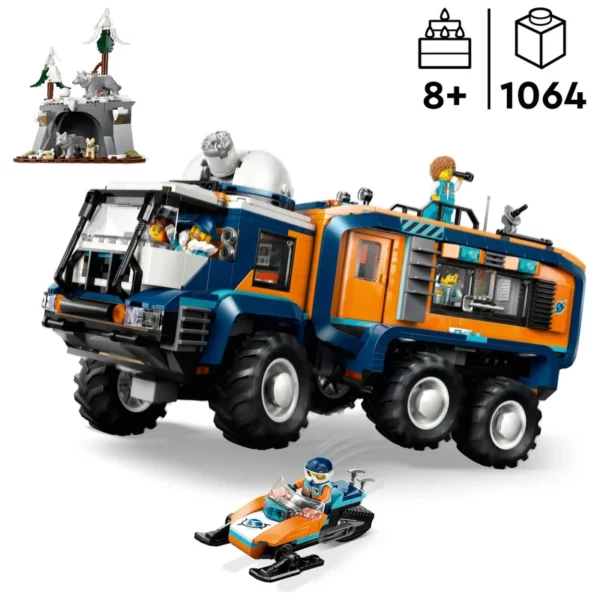 LEGO City 60471 Arctic Explorer Science Lab Truck Toy