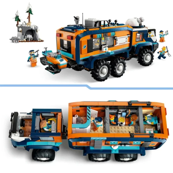 LEGO City 60471 Arctic Explorer Science Lab Truck Toy