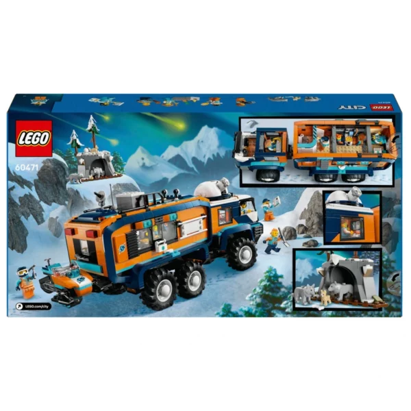 LEGO City 60471 Arctic Explorer Science Lab Truck Toy