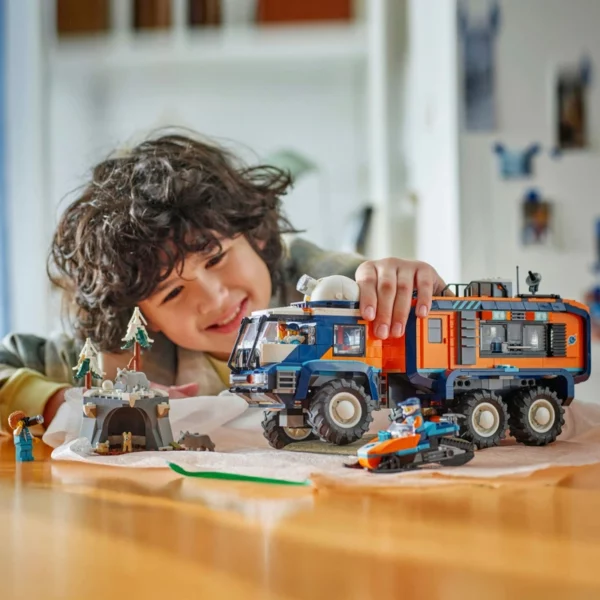 LEGO City 60471 Arctic Explorer Science Lab Truck Toy