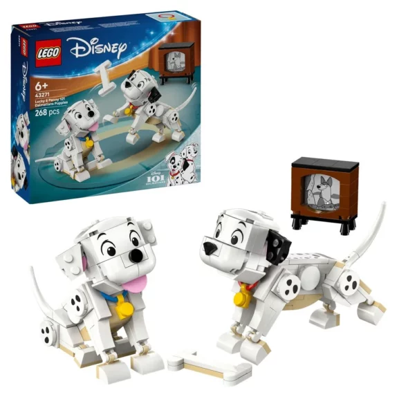 LEGO Disney 43271 Lucky & Penny 101 Dalmatians Puppies Set