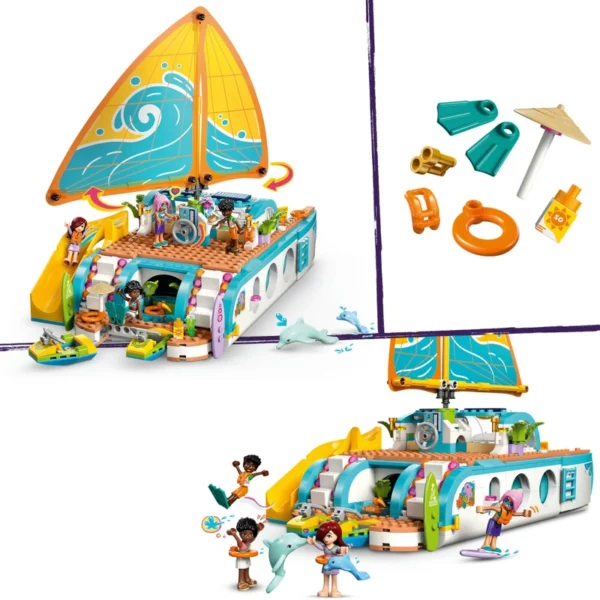LEGO Friends 42664 Travel Boat Adventure Building Kit - Image 7