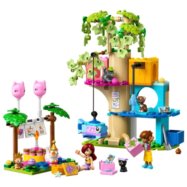 LEGO Friends 42666 Cat Birthday Party & Tree House Set - Image 2