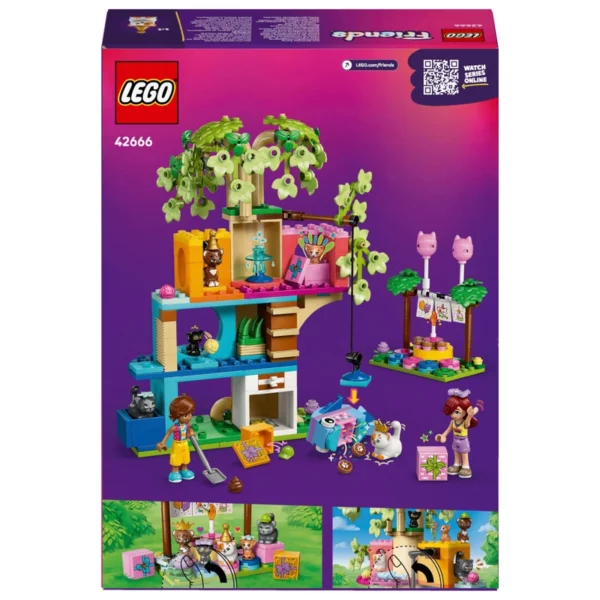 LEGO Friends 42666 Cat Birthday Party & Tree House Set - Image 4