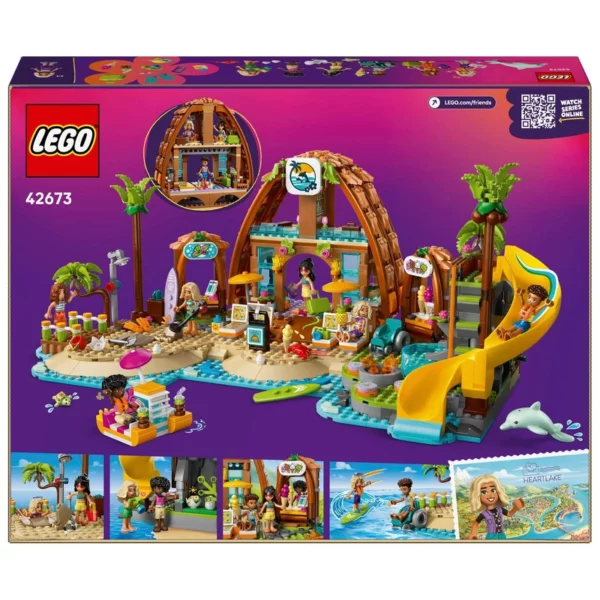LEGO Friends 42673 Family Holiday Beach Resort Set - Image 8
