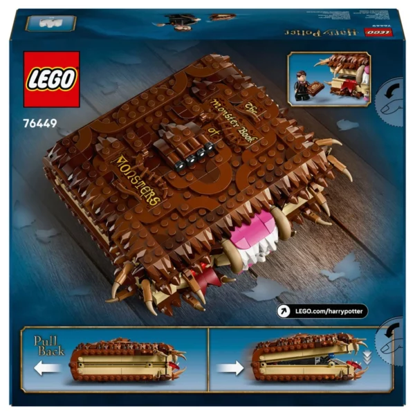 LEGO Harry Potter 76449 Chomping Monster Book of Monsters Set