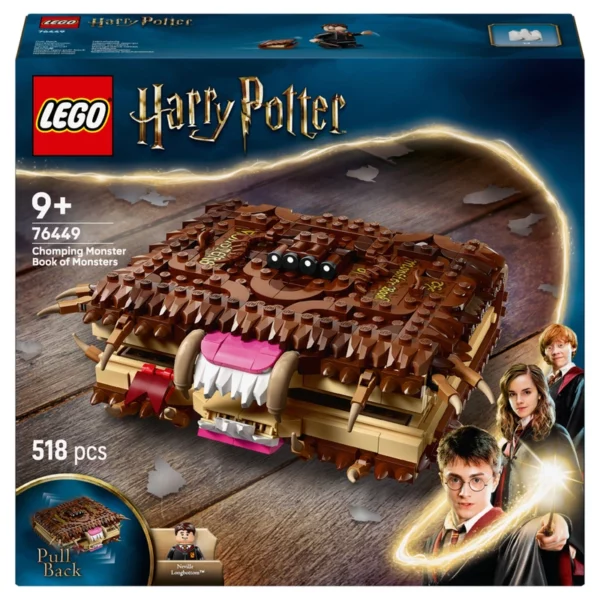 LEGO Harry Potter 76449 Chomping Monster Book of Monsters Set - Image 4