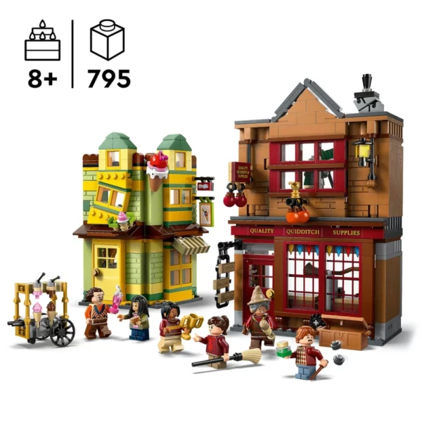 LEGO Harry Potter 76452 Quality Quidditch Supplies & Ice Cream Parlour Set