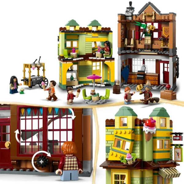 LEGO Harry Potter 76452 Quality Quidditch Supplies & Ice Cream Parlour Set