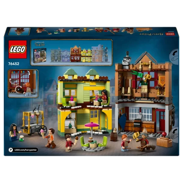 LEGO Harry Potter 76452 Quality Quidditch Supplies & Ice Cream Parlour Set