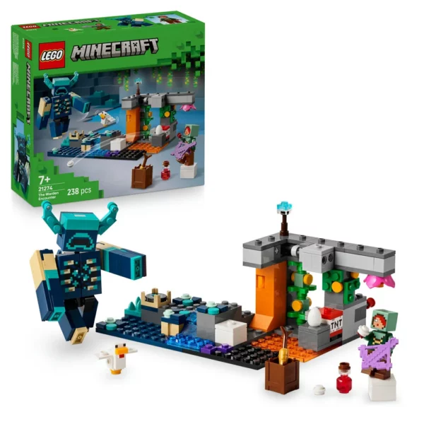 LEGO Minecraft 21274 The Warden Encounter Set