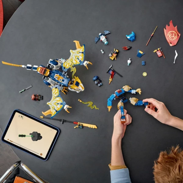 LEGO Ninjago 71843 Rogue's Mech Dragon Rider Set - Image 6