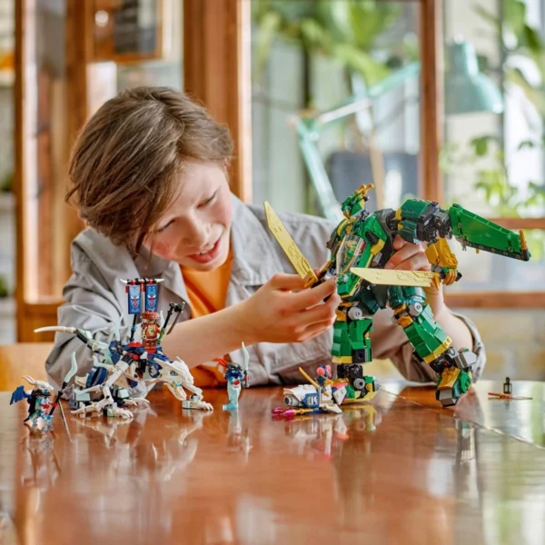 LEGO Ninjago 71845 Lloyds Jet Mech Ninja Toy Building Kit - Image 4