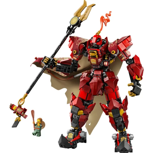 LEGO Ninjago 71846 The Fire Knight Mech Toy Building Set - Image 6