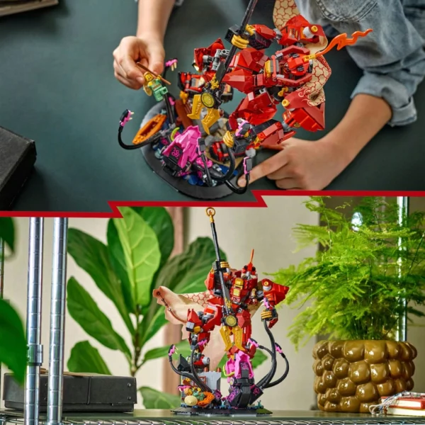 LEGO Ninjago 71846 The Fire Knight Mech Toy Building Set - Image 5