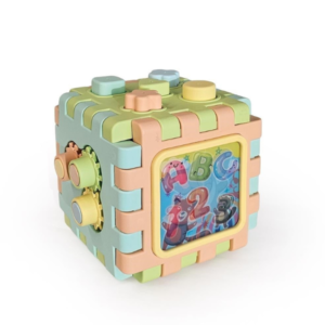 Dolu 2 in 1 Educational Cube & Puzzle