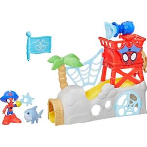 Spidey and His Amazing Friends Water Webs Spidey Island Playset