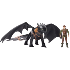 How to Train Your Dragon Action Figures Toothless & Hiccup 2 Pack