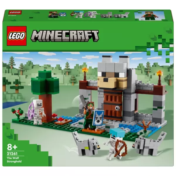 LEGO Minecraft 21261 World The Wolf Stronghold Set - Image 8