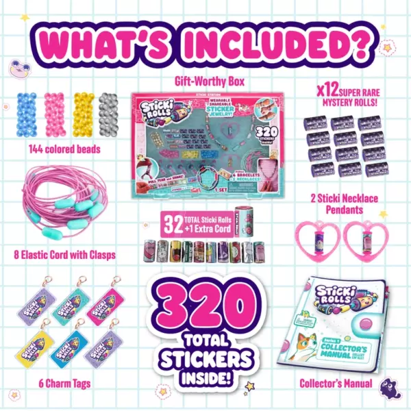 Sticki Rolls Sticker Jewellery Making Set - Image 6