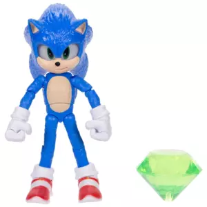 Sonic The Hedgehog 3 Sonic with Master Emerald 12cm Action Figure