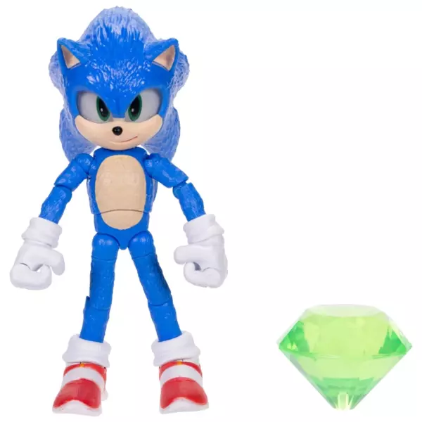 Sonic The Hedgehog 3 Sonic with Master Emerald 12cm Action Figure