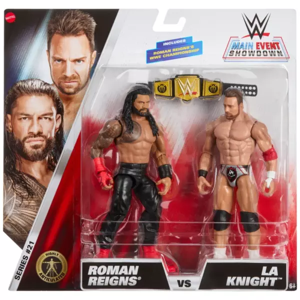 WWE Main Event Series Roman Reigns vs LA Knight 2 Pack - Image 5