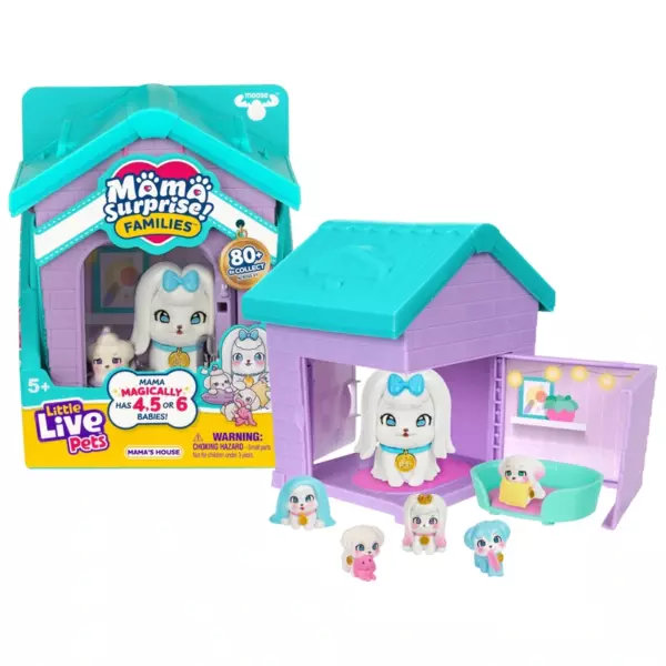 Little Live Pets Mama Surprise Families Mama's House Season 1 Assorted - Image 4