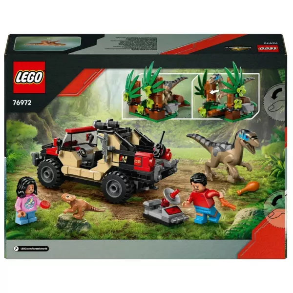 LEGO Jurassic World 76972 Raptor Off-Road Escape Set - Image 3