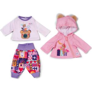 Baby Born Patterned Pants and Pink Jacket Newborn Outfit 43cm